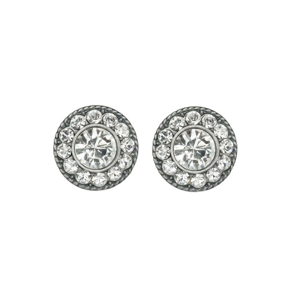 Ohrclip rund und flach, klein