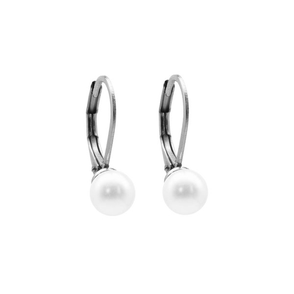 Ohrhänger mit Perle 6mm